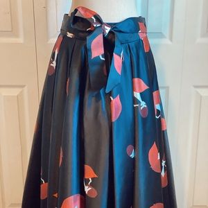 Gracia lady print long maxi skirt